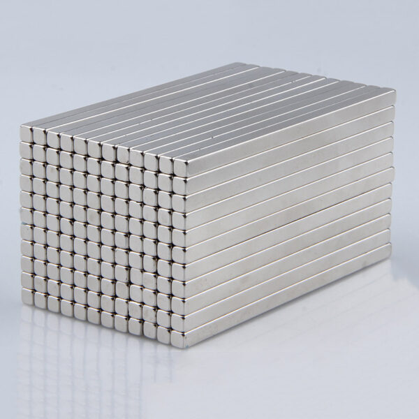 100mm x 5mm x 5mm Neodymium Block Magnet N52 Super Strong Rare Earth Rectangle Magnets 100x5x5mm (4 Pack) - Image 2