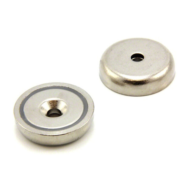 Neodymium Pot Magnet Dia 32mm with counterbore hole Rare Earth Cup Magnet (10 Pack) - Image 3