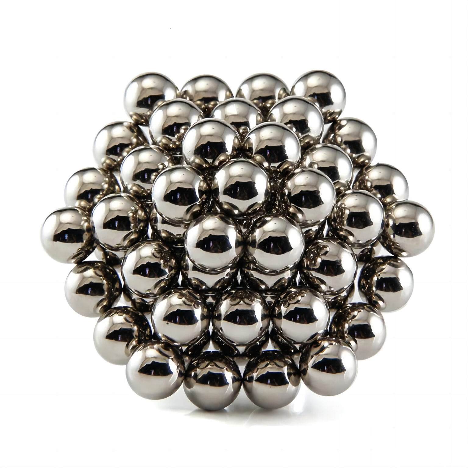 7mm BuckyBalls Juguetes magnéticos Imanes de esfera de neodimio Bolas magnéticas Rompecabezas Juguetes de escritorio (Color:Níquel)
