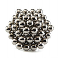 7mm BuckyBalls 磁気おもちゃ ネオジム球磁石 磁気ボール パズル デスクトップおもちゃ (色:ニッケル)