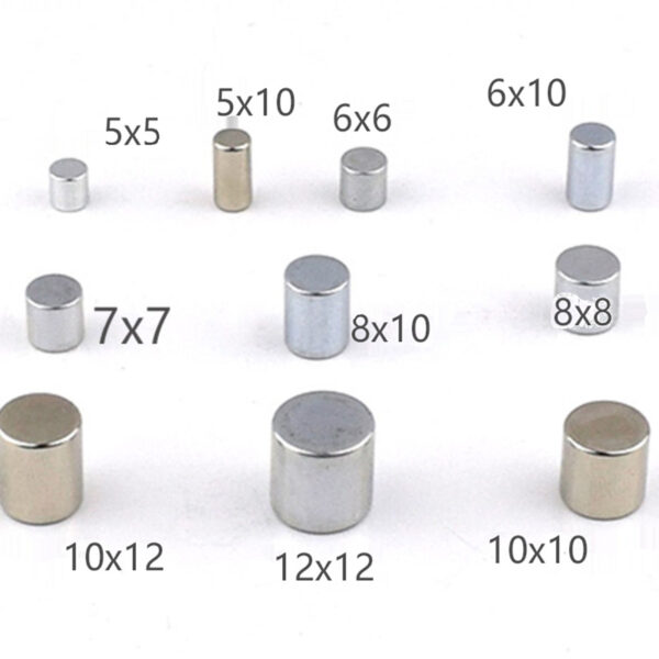 🔥Grade N52 Neodymium schijfmagneten N52 Sterke zeldzame aardstaafmagneten Diameter van 1 mm tot 5 mm🔥 - Afbeelding 3
