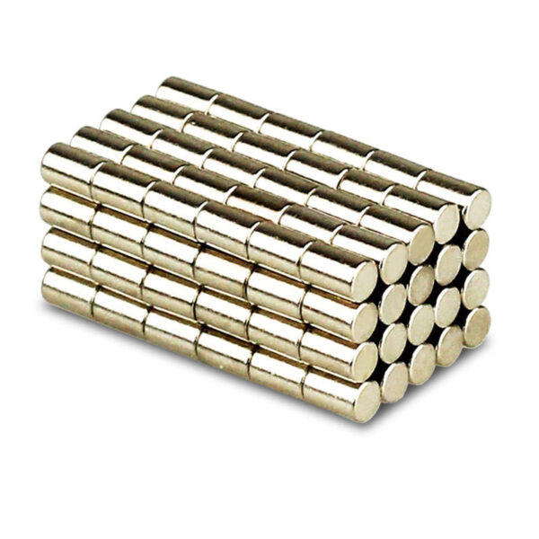 2Magnete ad asta magnetizzato diametralmente mm x 3 mm Magneti rotondi al neodimio Magneti radiali N35 per terre rare (100 Pacchetto)