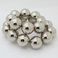 15Ímãs de esfera de neodímio de diâmetro mm N42 Fortes bolas magnéticas de terras raras Neo BuckyBalls STEM Toys