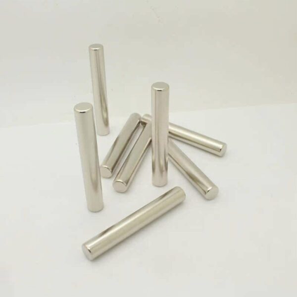 8mm x 60 mm diametraal gemagnetiseerde schijfmagneet Neodymium staafmagneten N52 diametrische zeldzame-aardmagneten