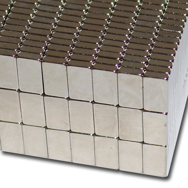 10mmx6mmx2mm Neodymium Block Magnet N35 Super Strong 10x6x2mm Rare Earth Rectangular Magnets (50 علية) - صورة 3