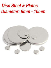 Diameter från 6 mm till 10 mm stålskiva, Tomma metallslagplåtar