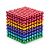 3mm BuckyBalls 磁気玩具 N35 ネオジム球磁石、レアアース磁気ボール (512-ピースセット)