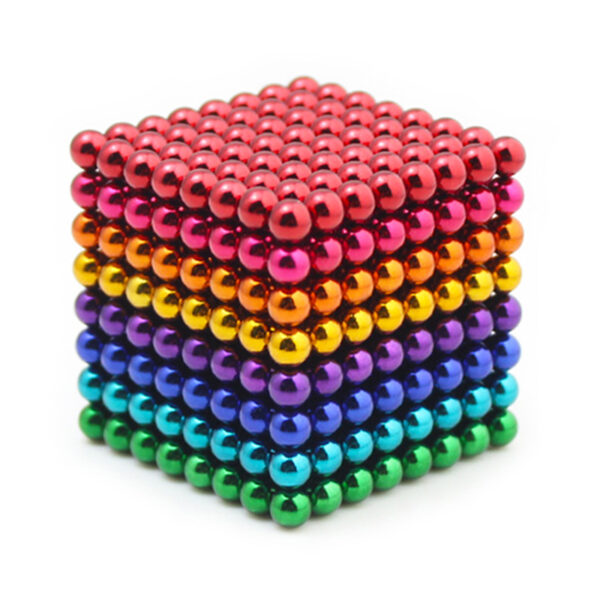 3mm BuckyBalls Magnetspielzeug N35 Neodym-Kugelmagnete Seltenerd-Magnetkugeln (512-Stück Set)