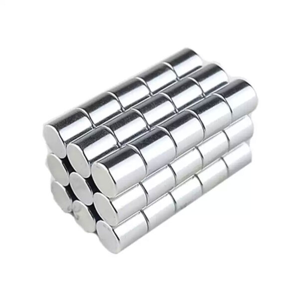 6mm dia x 7mm thick Neodymium Cylinder Magnets N35 Strong 6x7mm Rare Earth Rod Magnet for Crafts