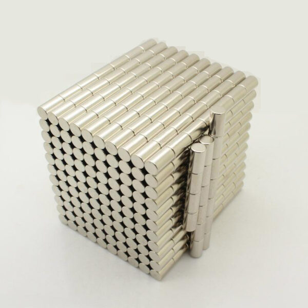 7mm dia x 12mm thick Neodymium Cylinder Magnets N40 Strong 7x12mm Rare Earth Rod Magnet for Crafts