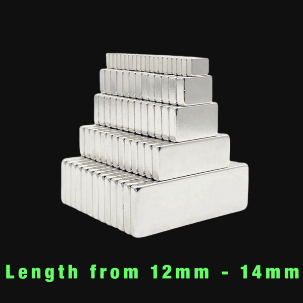 🔥Neodymium Rare Earth Block Magnets Length from 12mm to 14mm🔥🔥🔥🔥 - Image 2