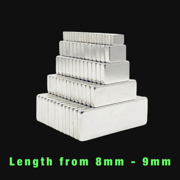 🔥Neodymium Rare Earth Block Magnets Length from 8mm to 9mm🔥🔥🔥🔥 - Image 2