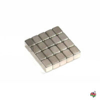 4mm x 3mm x 3mm thick Neodymium Block Magnet N35 Small 4x3x3mm NdFeB Rare Earth Rectangular Magnets