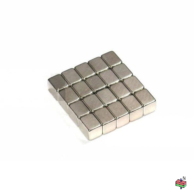 4mm x 3 mm x 3 mm aimant en blocs néodymémaux d'épaisseur N35 Petit aimants rectangulaires de terres rares 4x3x3 mm NDFEB