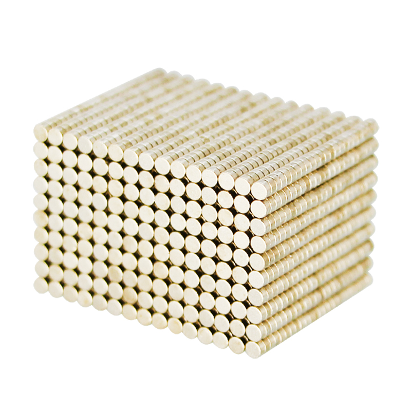 2mm dia x 0,8 mm tykk neodymium ndfeb plate magnet n52 rund liten disk sjelden jord 2x0,8mm håndverksmagneter