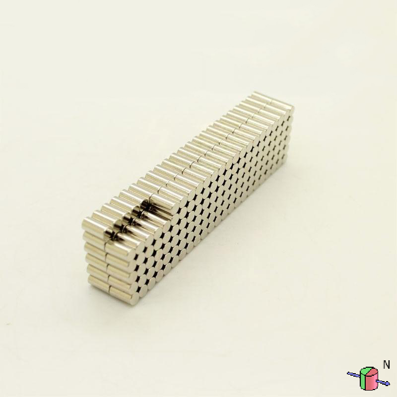4mm x 7 mm diamnetisch gemagnetiseerde neodymiumschijfmagneet N38SH Rare Earth Diametric Magnets (10 Pak)