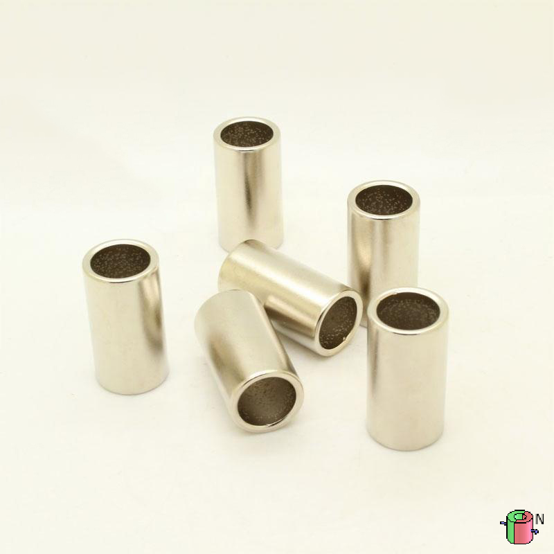 17MM OD x 13mm ID x 32 mm tjock diametralt magnetiserade ringmagneter N38 Stark neodymringmagneter (1 Packa)