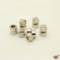 18mm od x 10mm id x 10mm thick Diametrically Magnetized Ring Magnets N50 Strong Neodymium Ring Magnets (5 Pack)