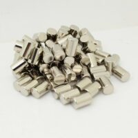 6.35mm x 9,5 mm diametralt magnetiserad neodymskivmagnet N40 Sällsynta jordar diametriska magneter (20 Packa)