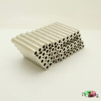 8mm od x 4mm id x 2mm thick Diametrically Magnetized Ring Magnets N35SH Strong Neodymium Ring Magnets (2 팩)