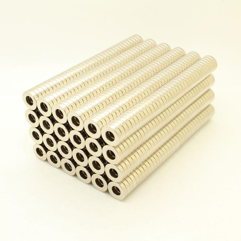 12mm od x 6mm id x 3mm thick Neodymium Ring Magnet N35 Strong Rare Earth Ring Magnets for Sale