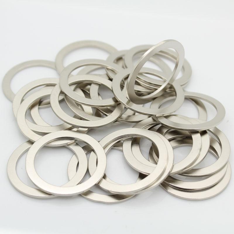 35mm od x 27mm id x 1.5mm thick Neodymium Ring Magnet N35 Strong Rare Earth Ring Magnets for Sale