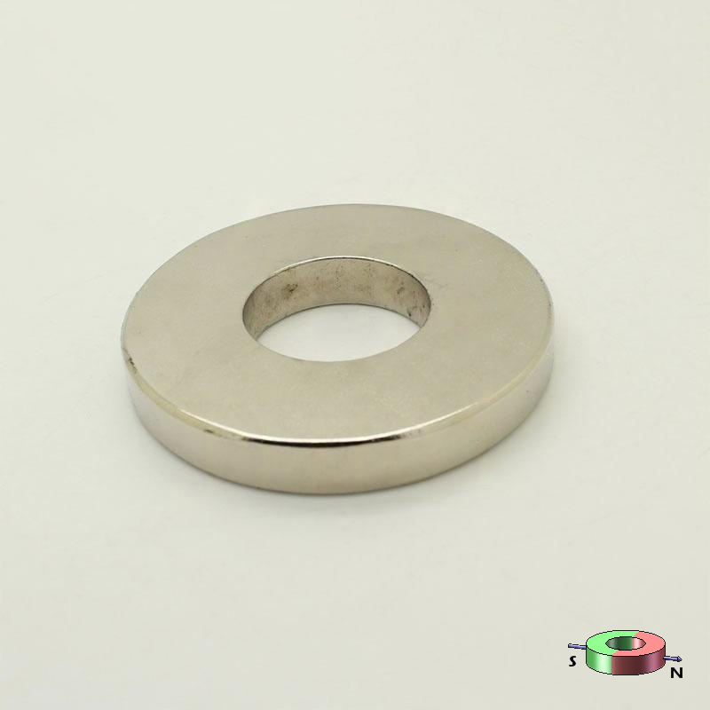 70mm od x 30 mm id x 10 mm aimants d'anneaux magnétisés diamétralement diamétralement n40m aimant à anneau de néodymie