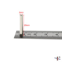 3mm x 20mm Diametrically Magnetized Neodymium Disc Magnet N52 3x20mm Rare Earth Diametric Magnets (20 Pack)