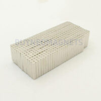 20mm x 3mm x 3mm thick Rare Earth Neodymium Block Magnet N52 20x3x3mm Flat Rectangular Magnets for Sale