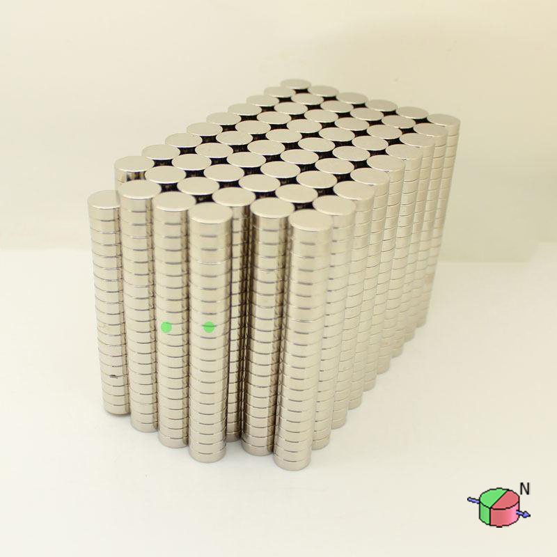 12mm x 4mm Diametrically Magnetized Neodymium Disc Magnet N35 12x4mm Rare Earth Diametric Magnets (10 Pakke)
