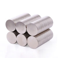 20mm dia x 1mm thick N52 Rare Earth Neodymium Disc Magnet 20x1mm Flat Magnets for Crafts (20 Pack)