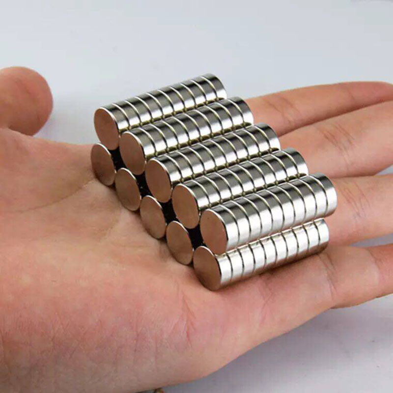 9.5mm dia x 3mm thick Rare Earth Neodymium Disc Magnet N35 Strong 9.5x3mm Flat Magnets for Crafts - Bild 2