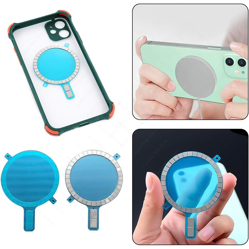 MagSafe Neodymium Rare Earth Magnet Phone Attachment Ring Assembly with Alignment Magnet - Bilde 5