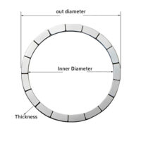 Vue alternative de MagSafe Neodymium Rare Earth Magnet Phone Attachment Ring Assembly with Alignment Magnet